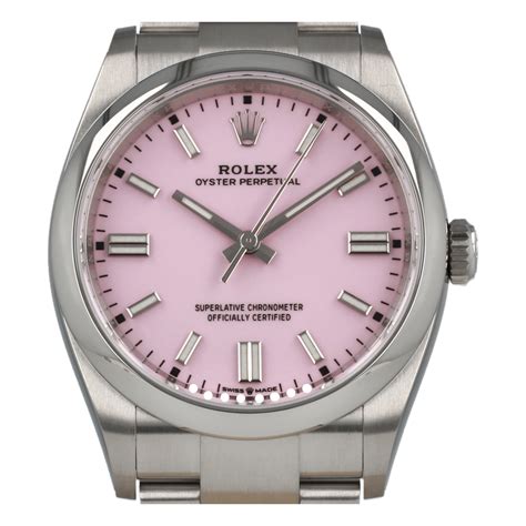 rolex esfera rosa|Reloj Rolex Oyster Perpetual 36: acero Oystersteel .